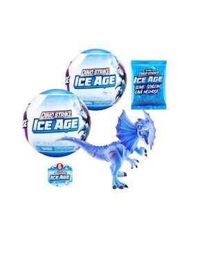 NEW Zuru Kids Dino Strike Ice Age Bundle 2pk 5 Surprises Mystery Egg Blind Box